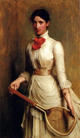 Ritratto della cognata dell'artista 1885