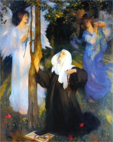 The Cloister Or The World 1896