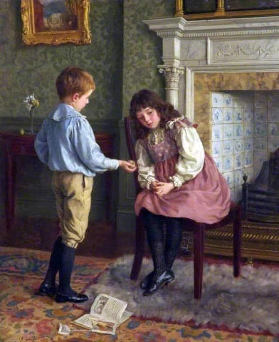 The Peace Offering Ca. 1885