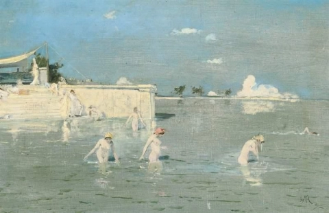 السباحون 1892