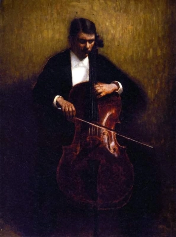 첼로 연주자 1893