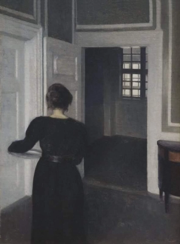 艾达在室内 1904