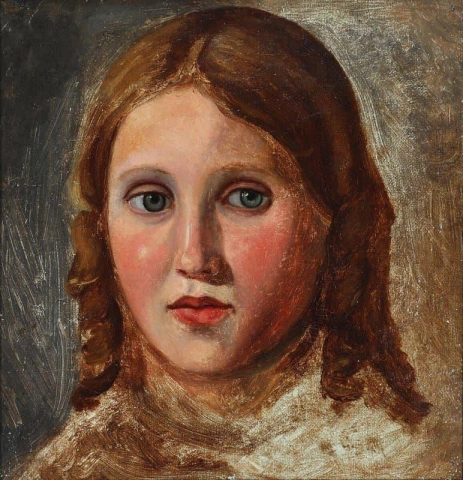 Porträt der Tochter des Künstlers Elise, ca. 1868-75