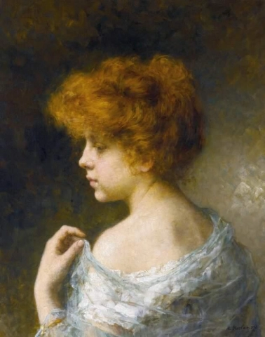 Young Girl With Red Hair