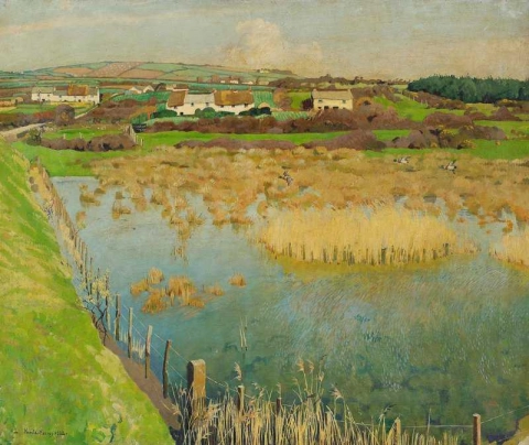 沼泽风景 1922