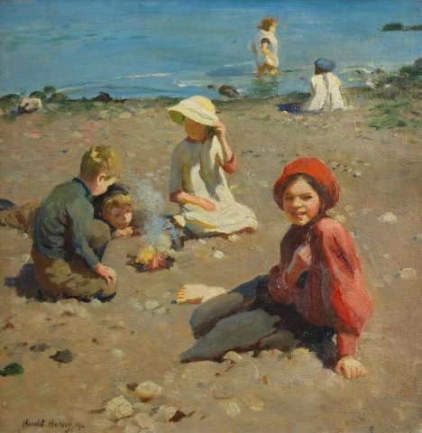 Op het zand 1919