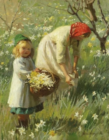 Picking Daffodils