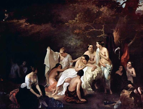 Bath Of The Nymphs