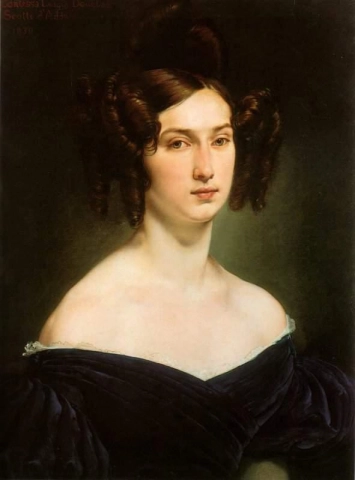 Retrato de la condesa Luigia Douglas Scotti D Adda