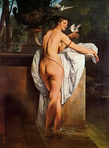 バレリーナ カルロッタ シャベールの肖像