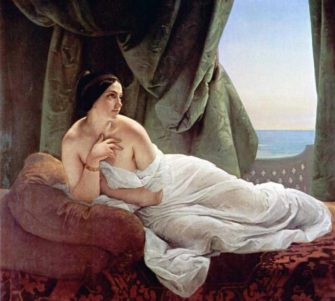 Odalisca reclinada 1839