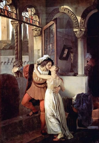 Det siste kysset av Romeo og Julie 1823