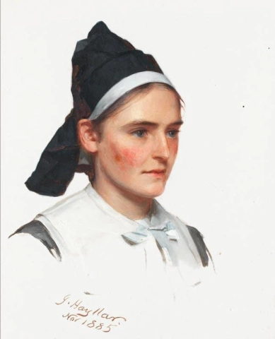 オランダの少女 1885