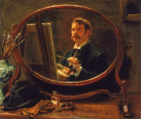 自画像 1895