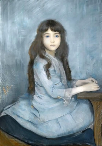 Portret van mademoiselle Granier