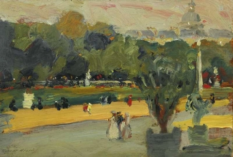 リュクサンブールの庭園にて 1898