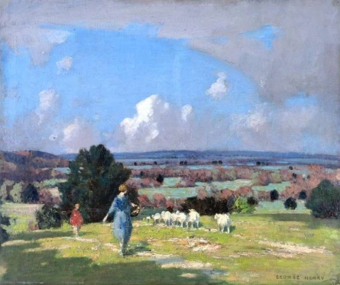 On The South Downs Ca. 1938