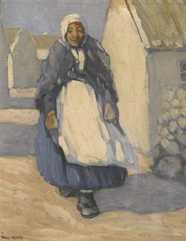 Achill Woman noin 1912-1915