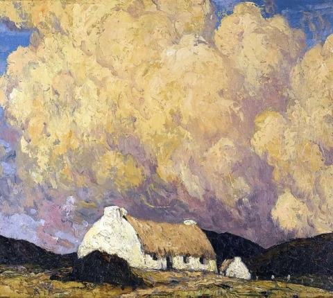 Paesaggio con cottage Ca. 1929-34