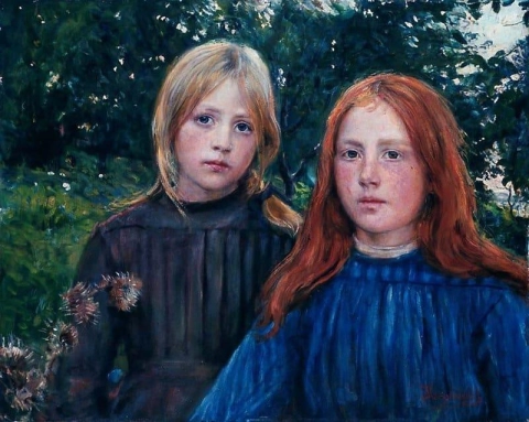 Schwestern Marthe und Karen Gjermundsen