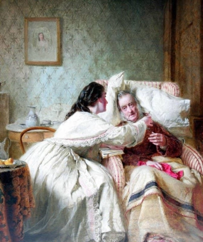아버지와 딸 Ca.1862