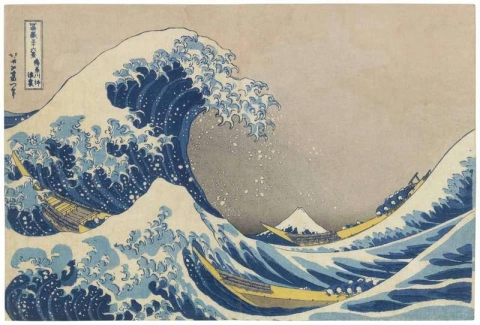 In The Well Of The Great Wave Off Kanagawa