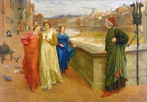 Dante e Beatrice 1883