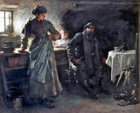 A Fisherman S Home 1881