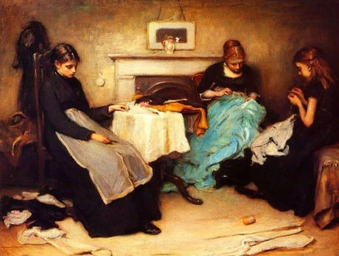 The Song Of The Shirt 1874