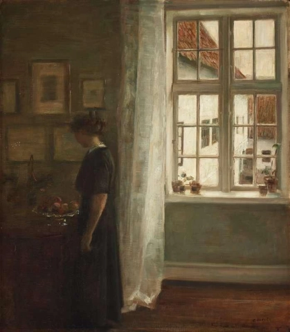 Woman By The Window 1