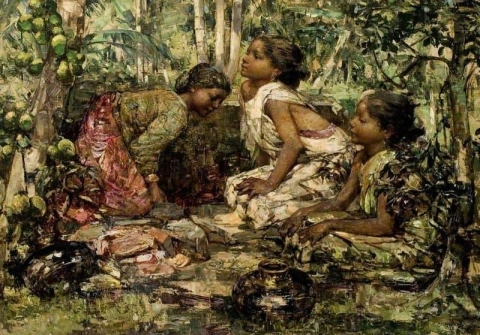 Бирманские красавицы 1907