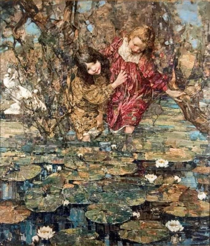백합 연못 1905