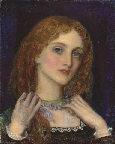 여성 머리 1864