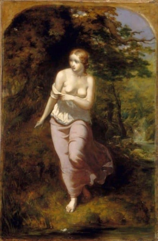 穆西多拉沐浴 1849