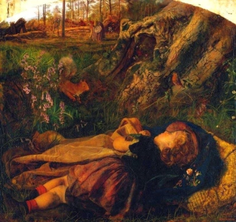 木こりの子供 1860