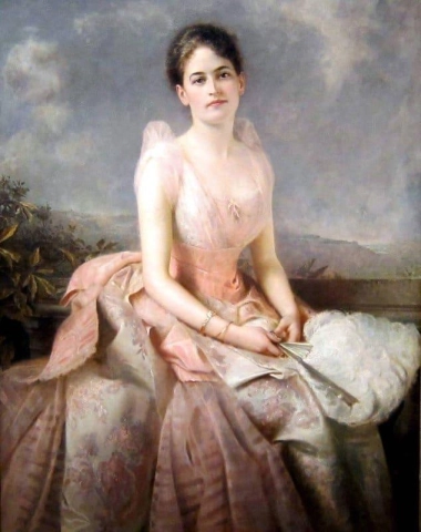 Retrato de Juliette Gordon Low 1887