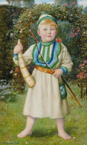 ロバート・A・ヴァイキング ハロルド・ノーベリーの肖像 1903年