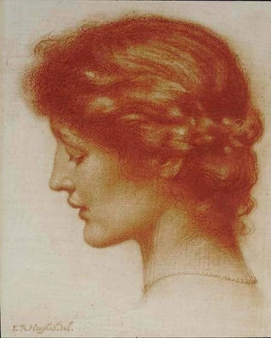 Robert Porträtt av Rosalind ca 1900