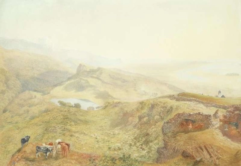 Entre tierra y mar del norte de Gales 1866
