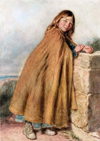 農民の少女 1838