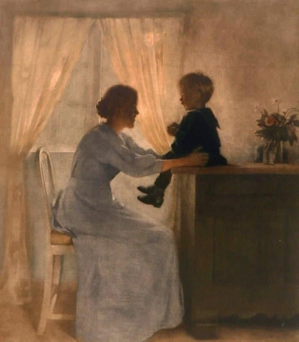 Madre e figlio 1914