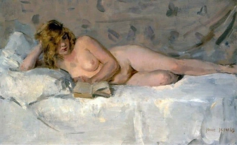 Un desnudo reclinado