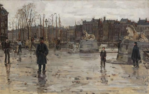 Vid Koningsbrug Rotterdam 1882