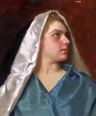 Young Girl With Veil