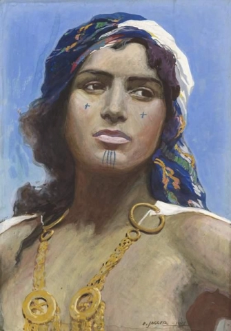 Una ragazza berbera 1915