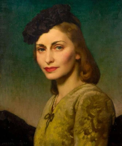 Ein Porträt von Frau Thelma Bader