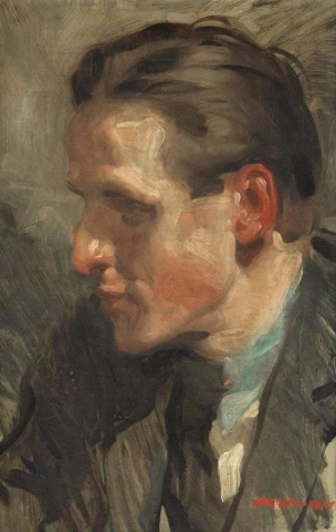 Porträtt av Leo Dowd 1917