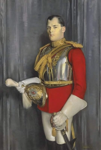 Porträtt av Sir Maurice John Pierce Lacy
