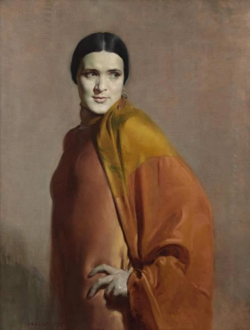 O lenço de seda 1925