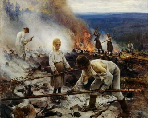 Burning The Brushwood